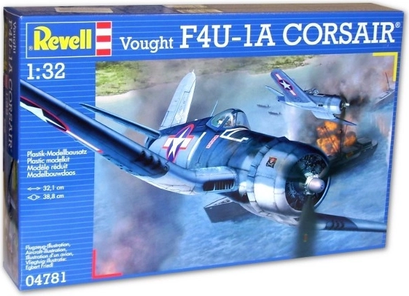 Plastični model letala Vought F4U-1A Corsair