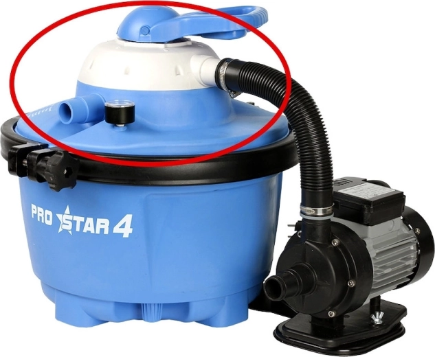 Marimex pokrov filtracijske posode ProStar (komplet) vključno s 6-potnim ventilom