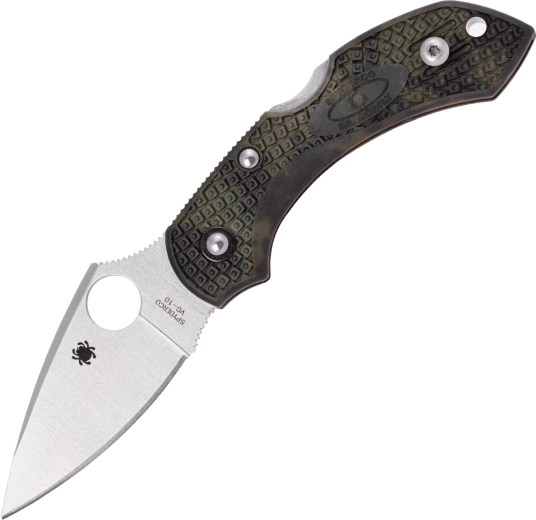 Žepni nož Spyderco Dragonfly 2 Lightweight Green Zome, 5,8 cm