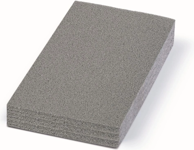 Pena za vložek v kovček 28,5 × 15,5 × 3 cm – siva, oblikovalna zaščitna pena