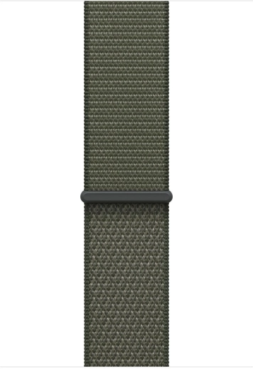 Športni pašček v gozdno zeleni barvi za ohišje 46 mm