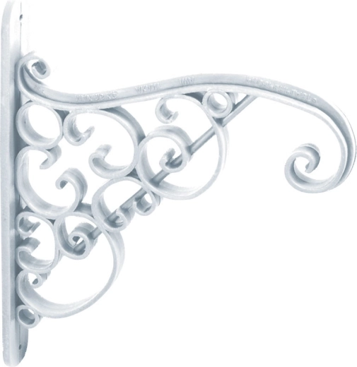 Viseči nosilec za lončke 20 cm bel AKANT