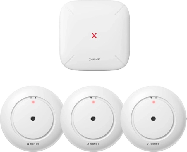 X-Sense pametni senzor puščanja vode SWS54 (bazna postaja SBS50 + 3× SWS51)