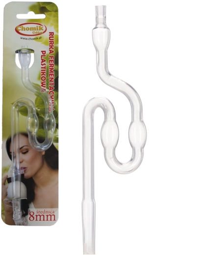 Plastični fermentacijski zamašek 8 mm za domače kvašenje