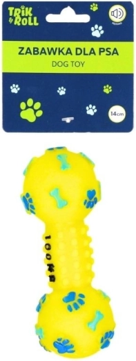 Squeaky dog bone 14 cm