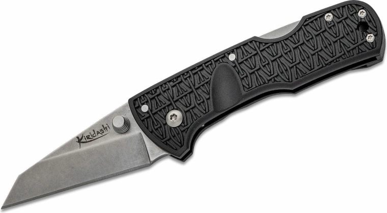 Cold Steel Kiridashi žepni nož 6,4 cm stonewash črn Griv-Ex
