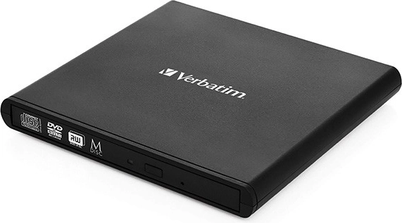 Zunanja CD/DVD zapisovalna enota VERBATIM M-DISC USB 2.0 slim