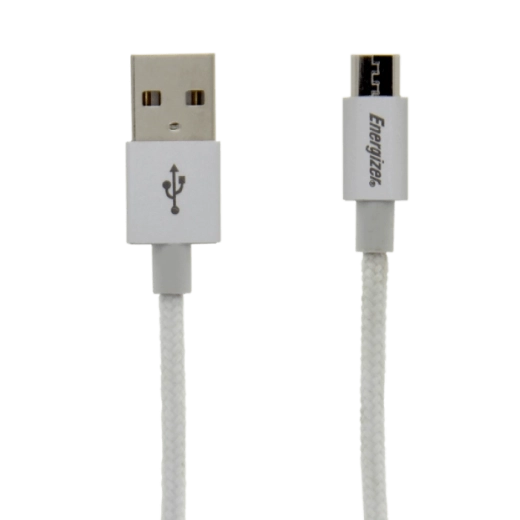 Energizer polnilni in podatkovni kabel microUSB 1,2 m bel