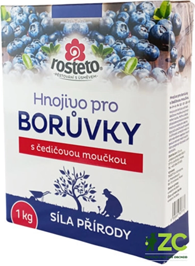 Gnojilo Rosteto z bazaltno moko za borovnice 1 kg
