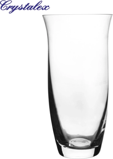 Steklena vaza prozorna 25,3 cm