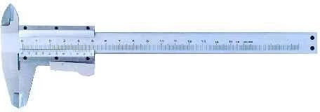 Pomikalno merilo 150 mm z aretacijskim gumbom