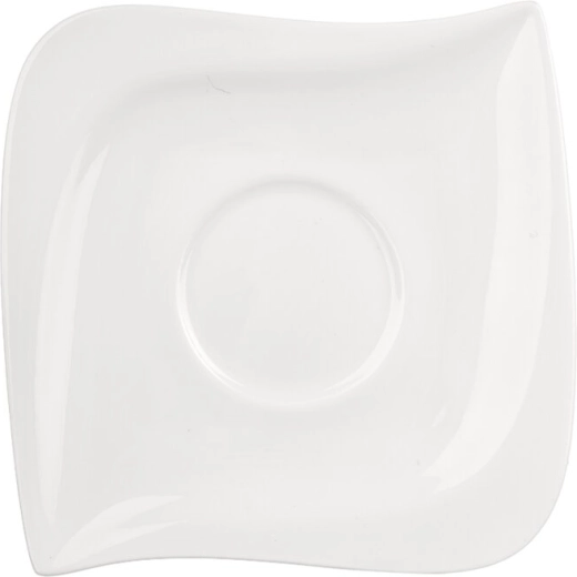 MONA Musica porcelanast podstavek kvadraten 13,7 × 13,7 cm