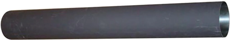 Dimna cev 145 mm, dolžina 750 mm, debelina 1,5 mm, črna