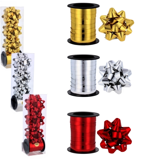 Darilni set – trak 20 m in pentljice 6 cm