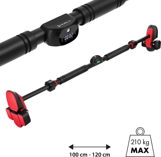 Hrazda za vrata s števcem in libelo HMS DD501