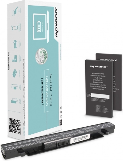 Movano baterija za prenosnik Asus X550/A450/F450/K550 (A41-X550A) 2200 mAh 32 Wh