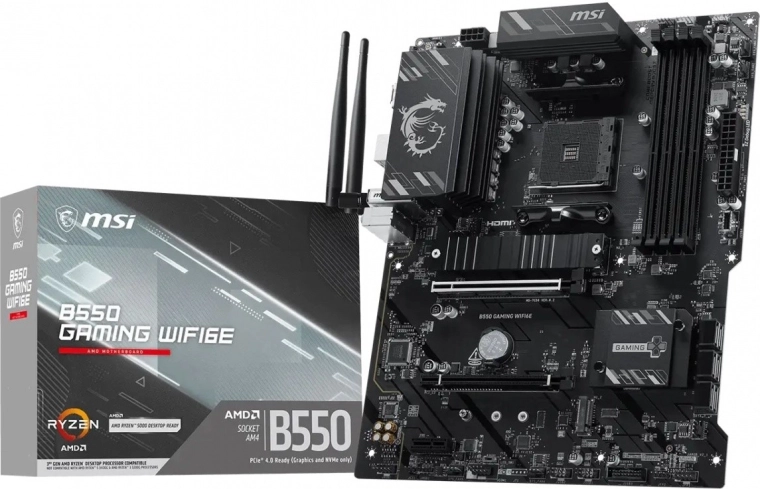 MSI osnovna plošča B550 Gaming WiFi 6E (ATX)
