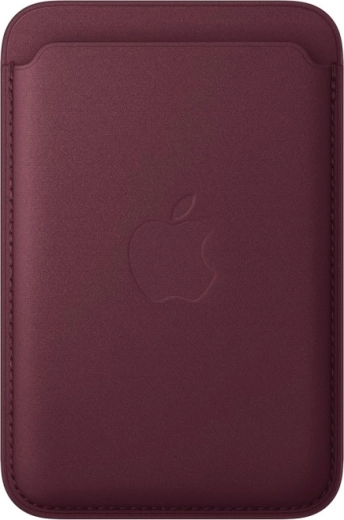 Apple FineWoven Wallet with MagSafe for iPhone – Burgundy