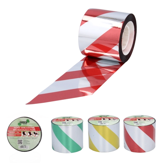 Reflektivni trak proti pticam 50 m × 4,8 cm (mešanica barv)