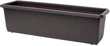 Plastic Planter Box Lobelia 60 cm Brown