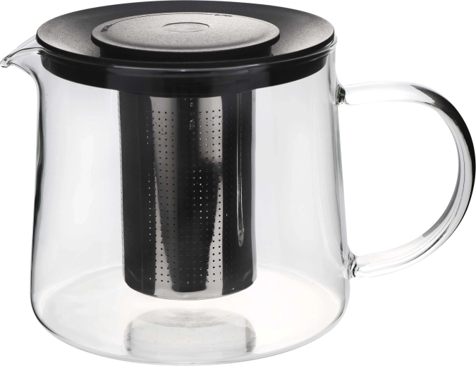 Stekleni čajnik s cedilom Kitchisimo 1,5 l