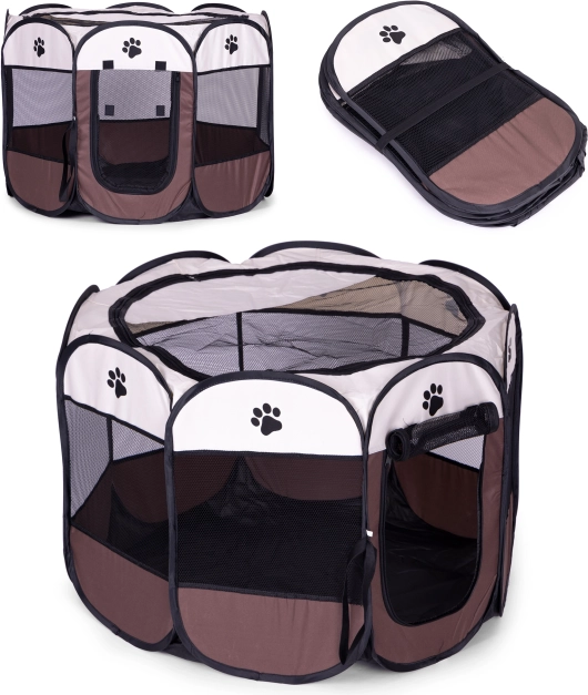 Zložljiva tekstilna ograja za pse in mačke PETSI