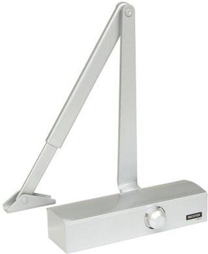 Zapiralo za vrata RICHTER RZ.903 za 30–65 kg, srebrno, protipožarno