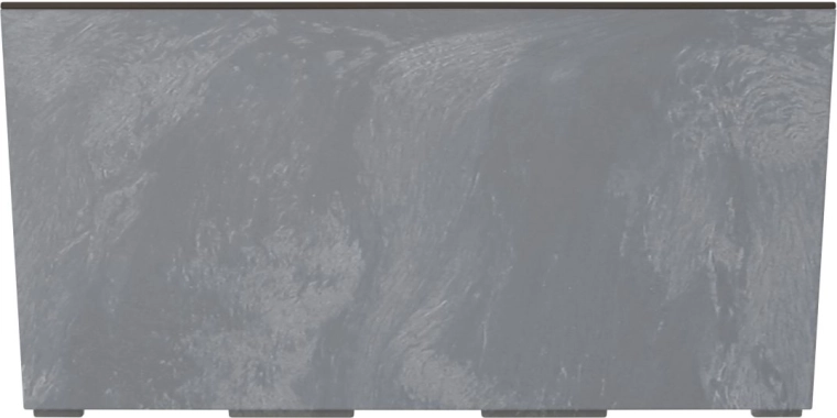 Korito z vložkom URBI Case Beton Effect 58 cm marengo