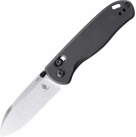 Žepni nož KIZER Drop Bear Gunmetal aluminij 7,6 cm