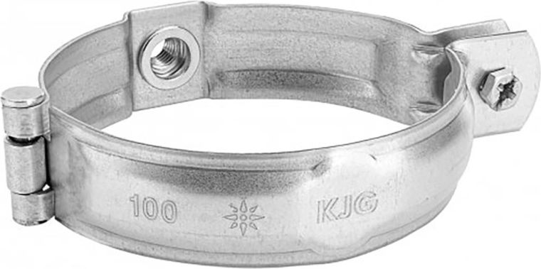 Objemka za odtočno cev 100 mm brez konice M10, cink