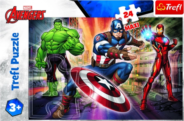 Sestavljanka 24 maxi koščkov v svetu Avengers