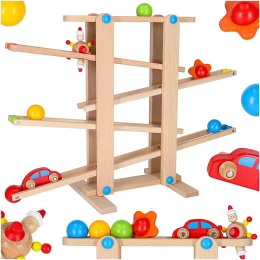 Lesena proga za frnikole Montessori XXL