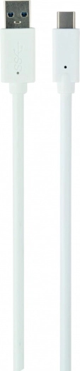 USB 3.0 A to USB-C Cable 0.5 m White