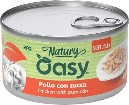 Oasy Natury Soft Jelly piščanec z bučo 150 g
