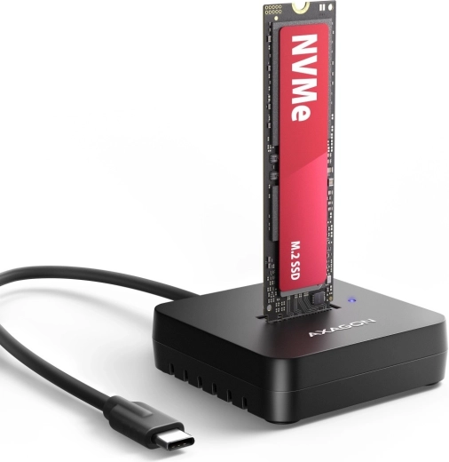 Axagon dokovacia stanica USB-C 3.2 Gen 2 pre NVMe M.2 SSD 10Gbps