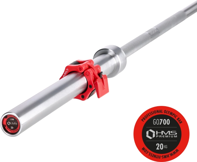 Olimpijska palica HMS Premium GO700 220 cm, premer 50 mm