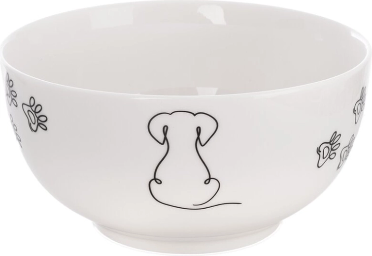 Porcelanasta skleda Kužek 13 cm