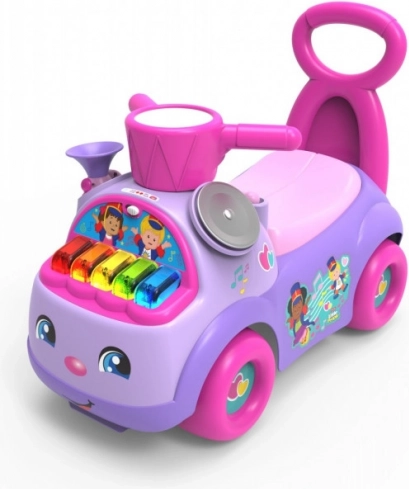 Poganjalec FISHER-PRICE Glasbena parada – vijoličen