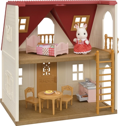Sylvanian Families osnovna hiša z rdečo streho
