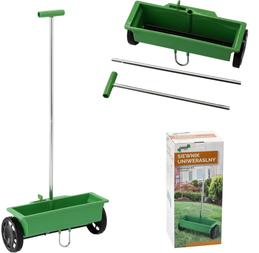 GardenLine univerzalni ročni posipalnik za seme in gnojilo 6 l