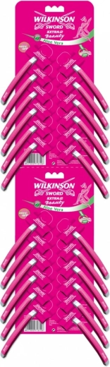 Enkratni brivniki WILKINSON Extra2 Beauty Strip – 24 kos (cena za 1 kos)