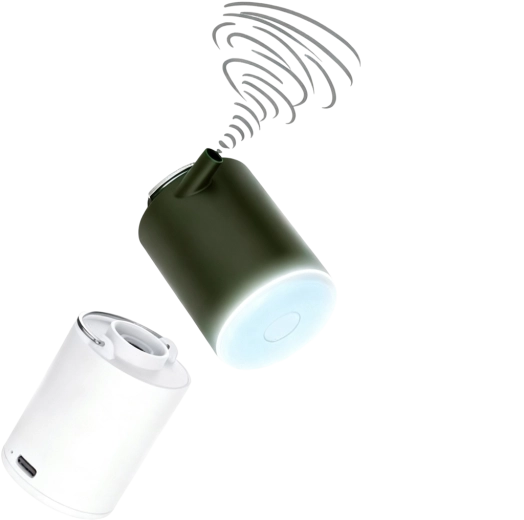 Električna kamping črpalka za blazine 3,7 V z USB‑C