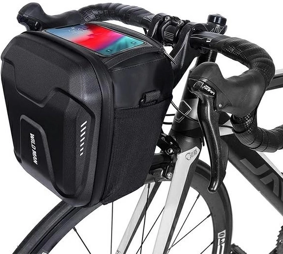 Wildman GS9 torba za krmilo 3 l črna