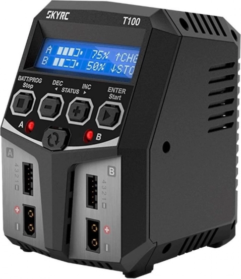 Polnilec SkyRC T100 2 x 50W