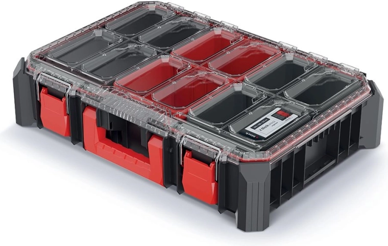 Organizator X Block Bridge 543 × 368 × 122 mm – črn