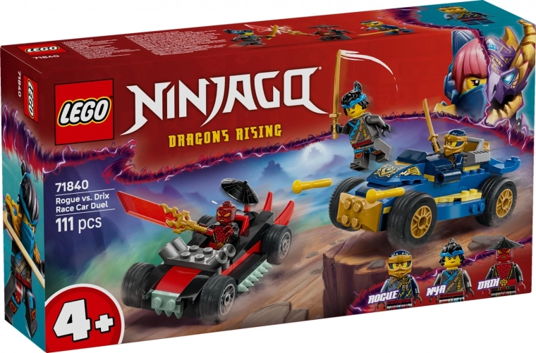 Lego Ninjago dirka Rogue vs. Drix (71840)