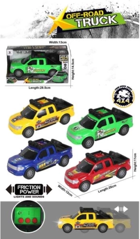 Avto z zvokom in svetlobo, zeleno