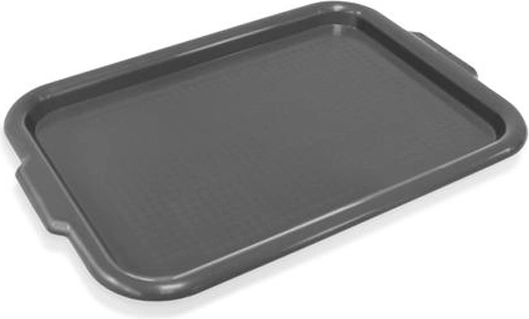 Plastičen servirni pladenj TORO 48 × 34 cm antracit