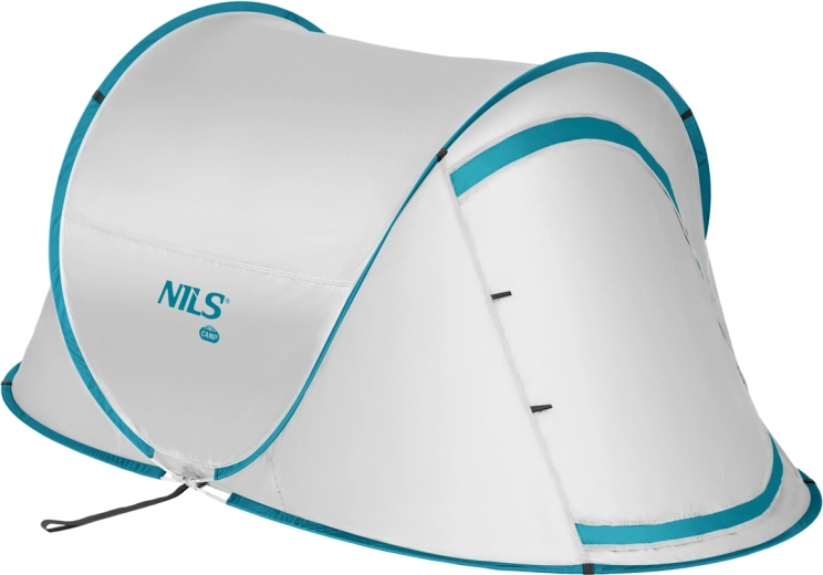 Samorazstavitveni plažni šotor NILS Camp, siv