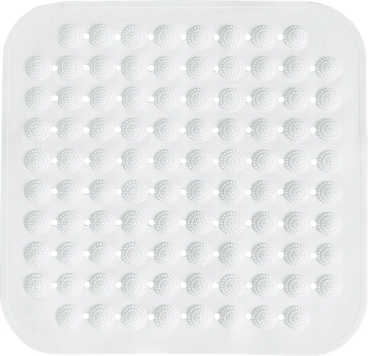 Protizdrsna tuš podloga iz PVC 43,5 × 43,5 cm